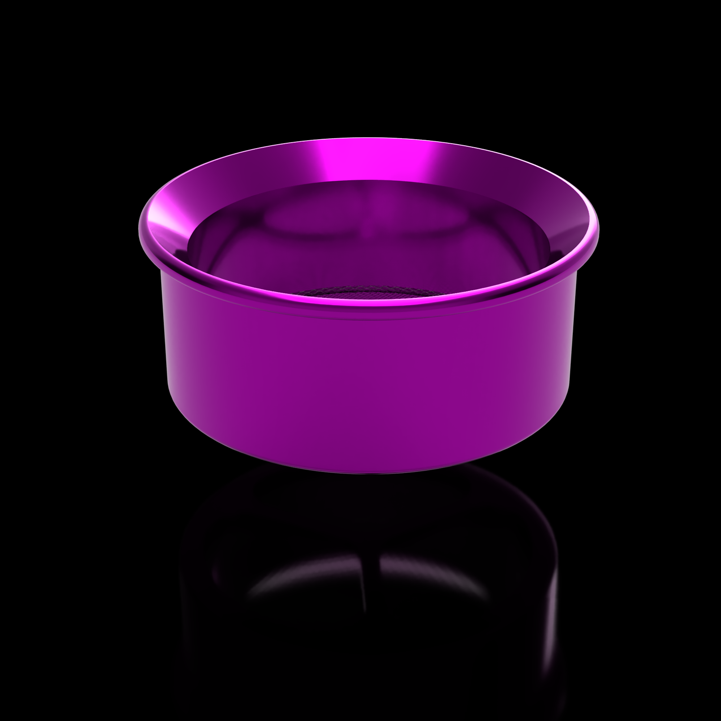 Beautiful purple basket that is separates kief