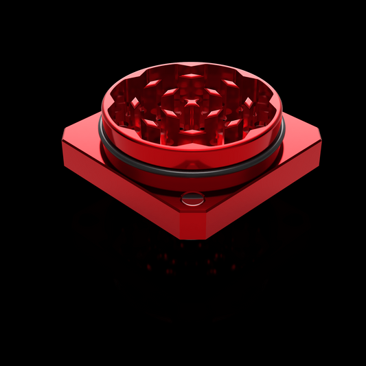Fine Mid Piece Piano Red